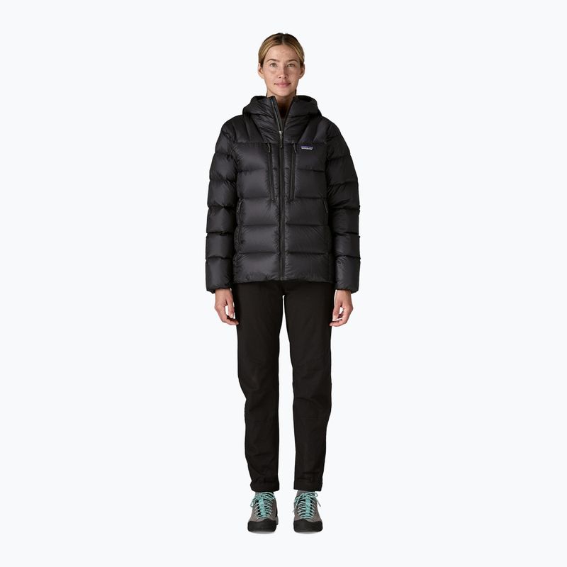 Kurtka puchowa damska Patagonia Fitz Roy Down Hoody black 2