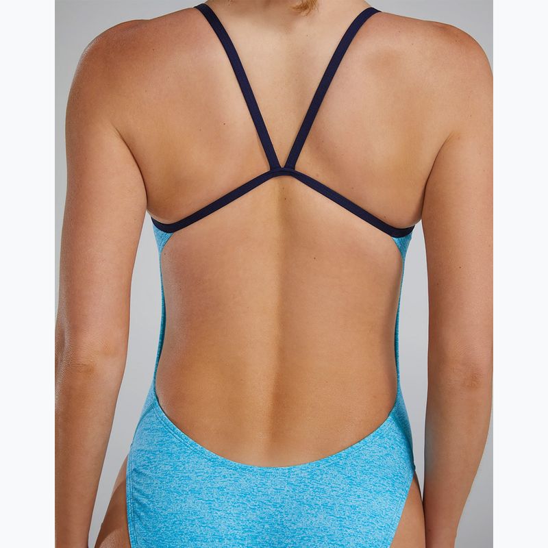 Strój pływacki jednoczęściowy damski TYR Durafast Elite Lapped Cutoutfit light blue/aqua 5