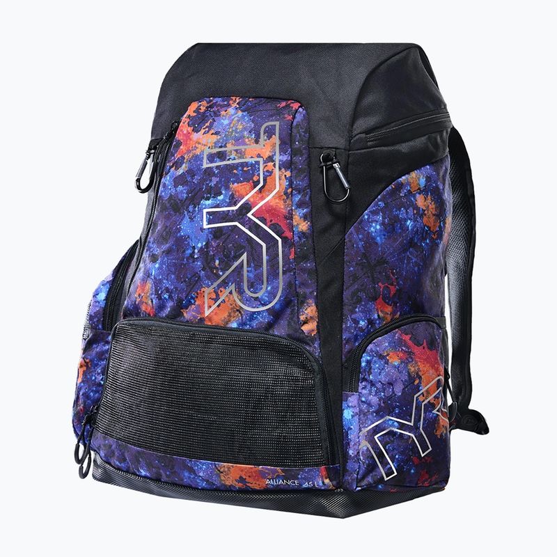 Plecak pływacki Tyr Alliance Montipora Printed 45 l purple/orange