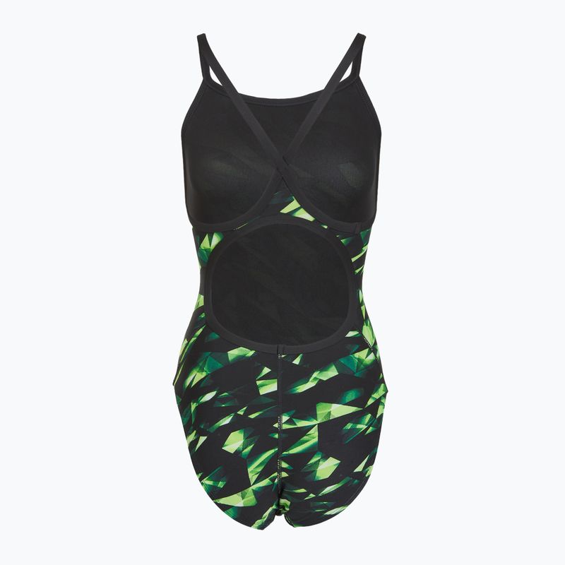 Strój pływacki jednoczęściowy damski TYR Durafast Elite Triadic Diamondfit green 2