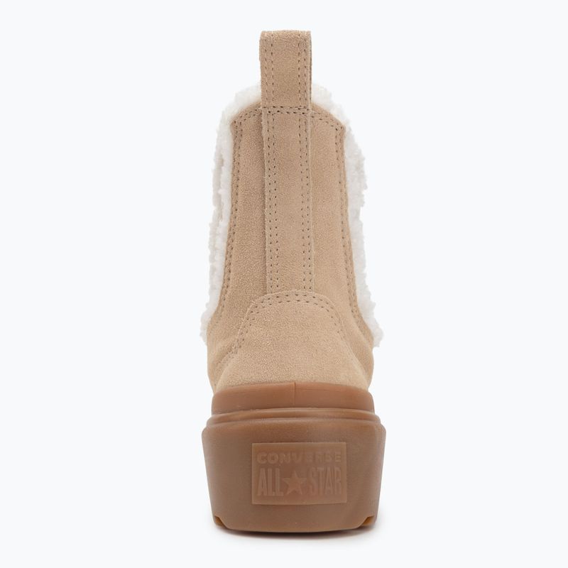 Buty damskie Converse Chuck Taylor All Star Chelsea Lugged Suede warm quarry/egret/gum 6