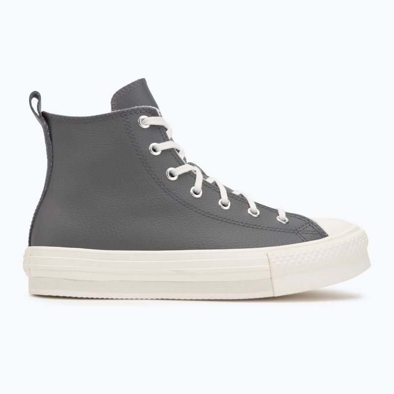 Trampki damskie Converse Chuck Taylor All Star EVA Lift Platform Leather sharkskin/warm quarry/egret 2