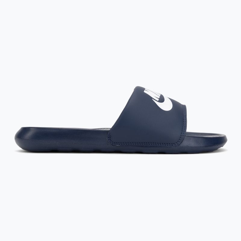 Klapki męskie Nike Victori One Slide midnight navy/midnight navy/white 2