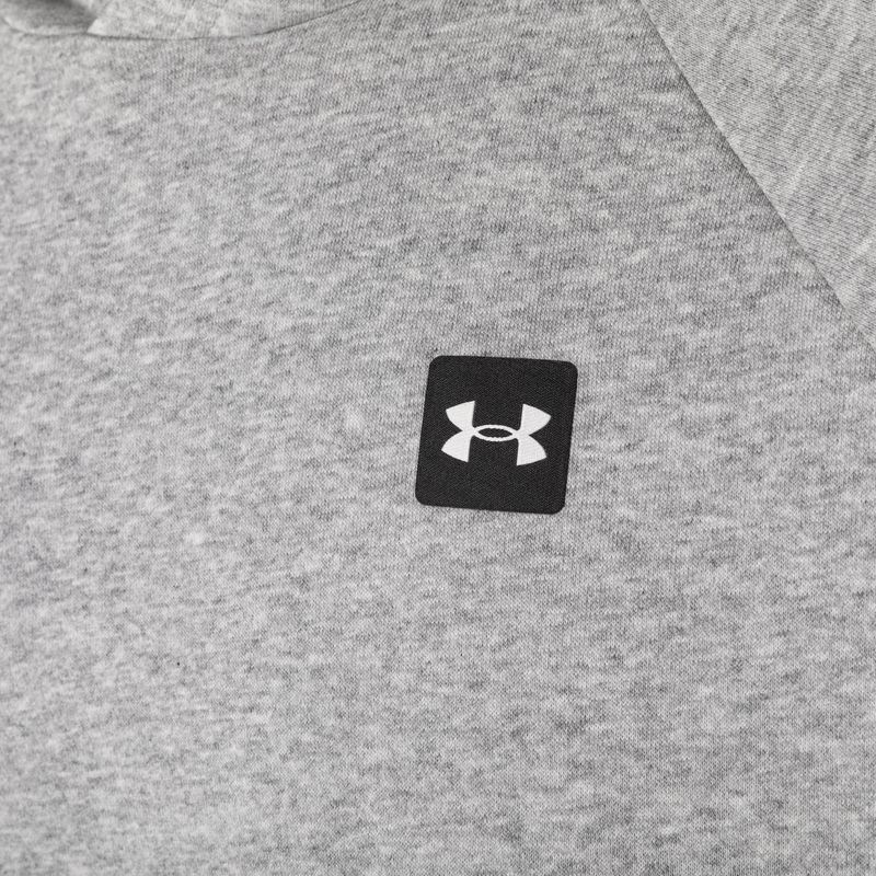 Bluza męska Under Armour Rival Hoodie mod gray light heather/black 10