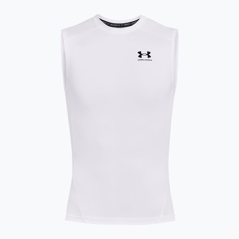 Koszulka treningowa męska Under Armour HG Armour Comp white/black 4