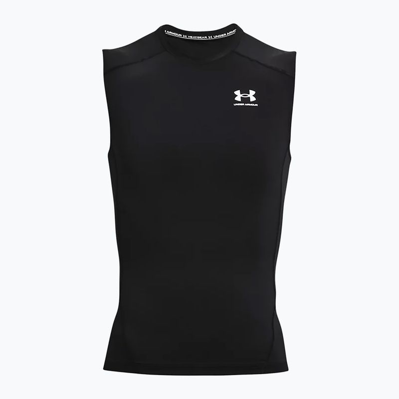 Koszulka treningowa męska Under Armour HG Armour Comp black/white 3