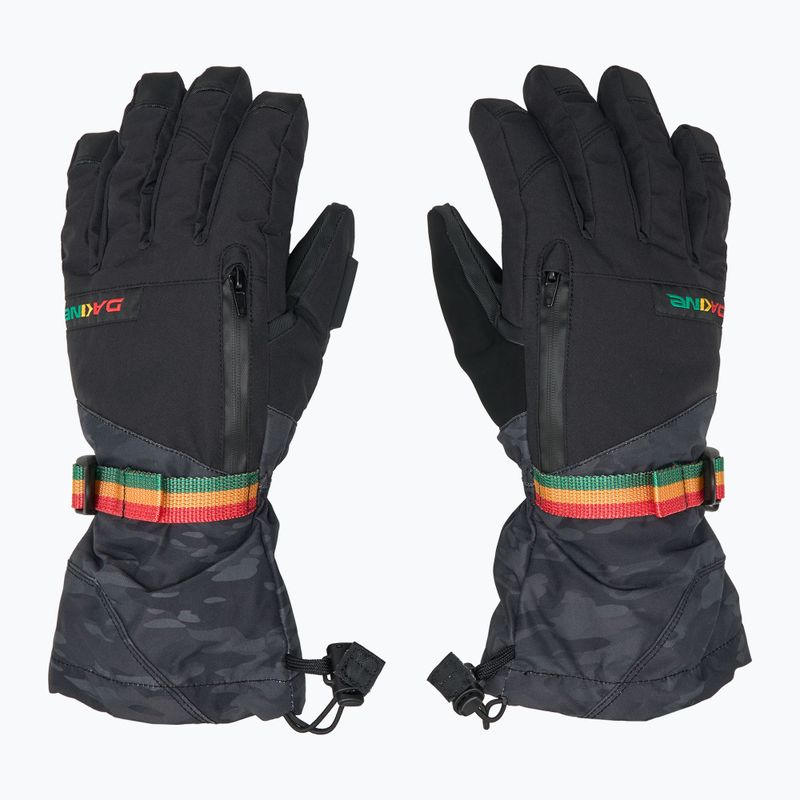 Rękawice snowboardowe męskie Dakine Titan Gore-Tex black vintage camo 4
