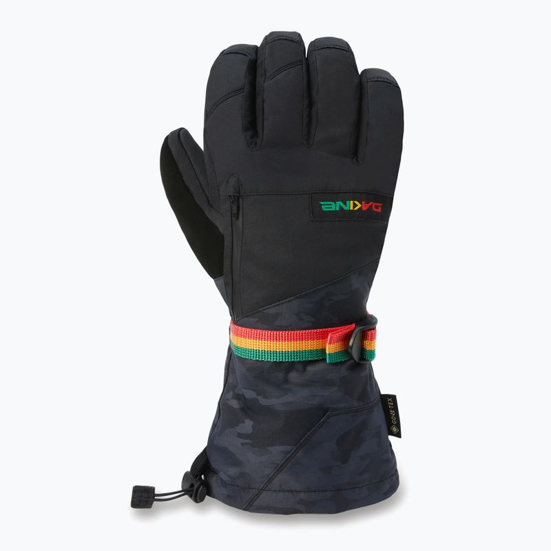 Rękawice snowboardowe męskie Dakine Titan Gore-Tex black vintage camo 11