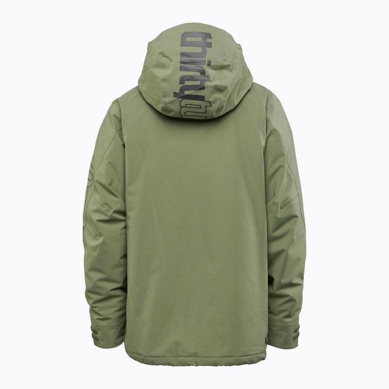 Kurtka snowboardowa męska ThirtyTwo Lashed Insulated olive 2