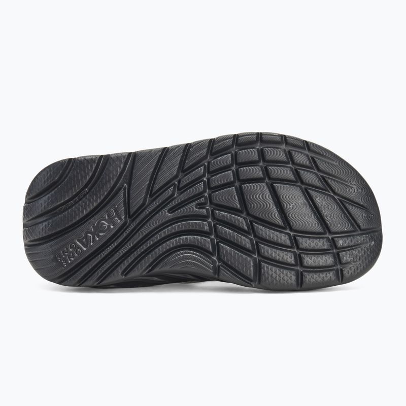 Japonki damskie HOKA Ora Recovery Flip black/dark gull gray 4