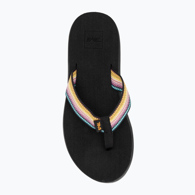 Japonki damskie Teva Voya Flip antiguous black multi 5