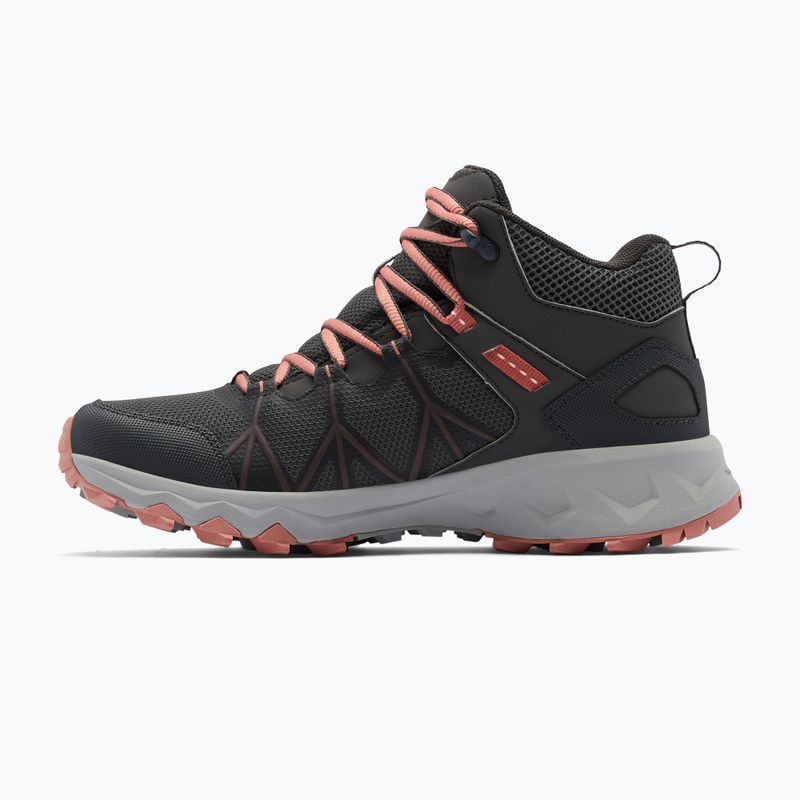 Buty trekkingowe damskie Columbia Peakfreak II Mid Outdry dark grey/dark coral 18