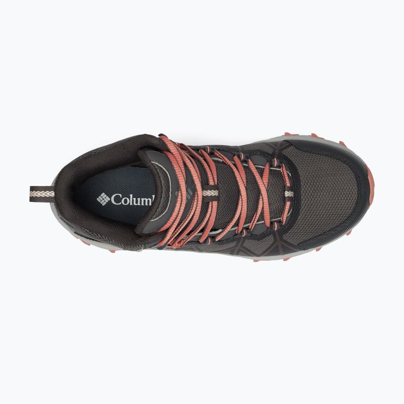 Buty trekkingowe damskie Columbia Peakfreak II Mid Outdry dark grey/dark coral 15