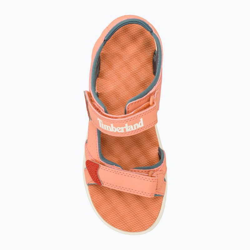 Sandały juniorskie Timberland Perkins Row 2 Strap light orange 5