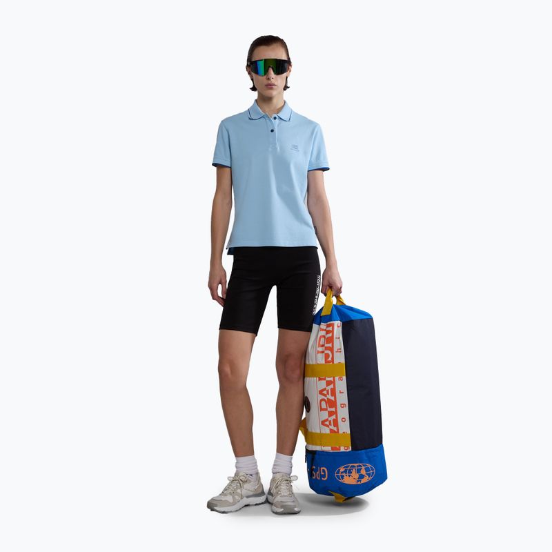 Koszulka polo damska Napapijri E-Nina blue clear 2