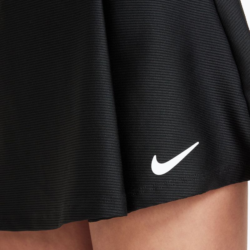 Spódniczka tenisowa dla dziewczynki Nike Court Dri-Fit Victory black/white 5