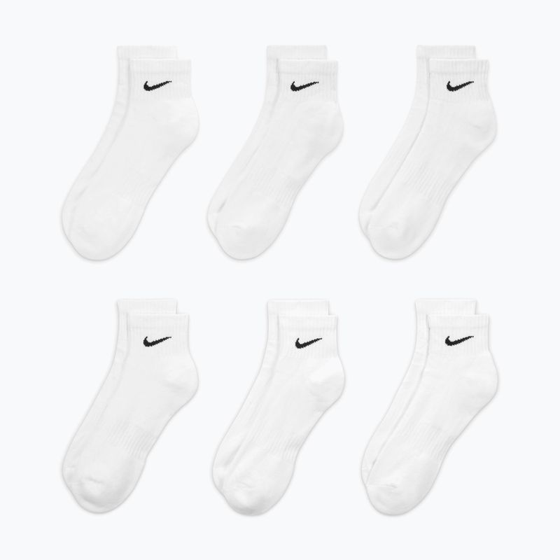 Skarpety Nike Everyday Cushioned 6 par white/black 3