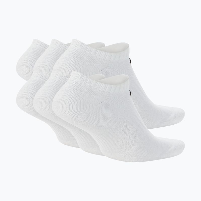 Skarpety Nike Everyday Cushioned No-Show 6 par white/black 2