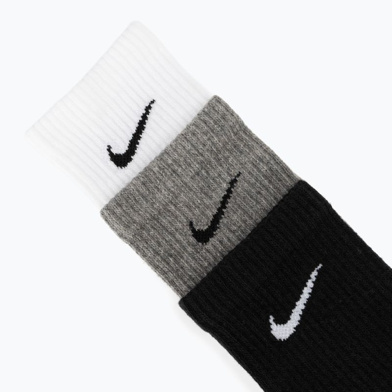 Skarpety Nike Everyday Plus Cushioned 3 pary multi-color/white/grey/black 6