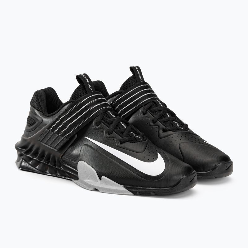 Buty do podnoszenia ciężarów Nike Savaleos black/grey fog 5