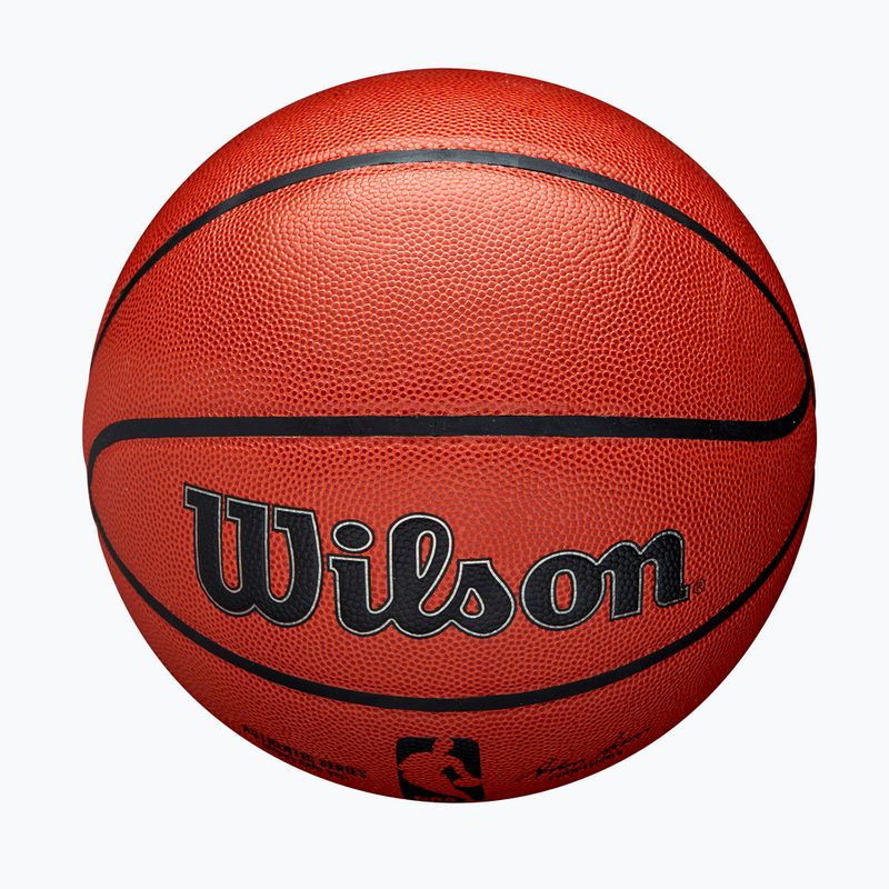 Piłka do koszykówki Wilson NBA Authentic Indoor orange rozmiar 5 5