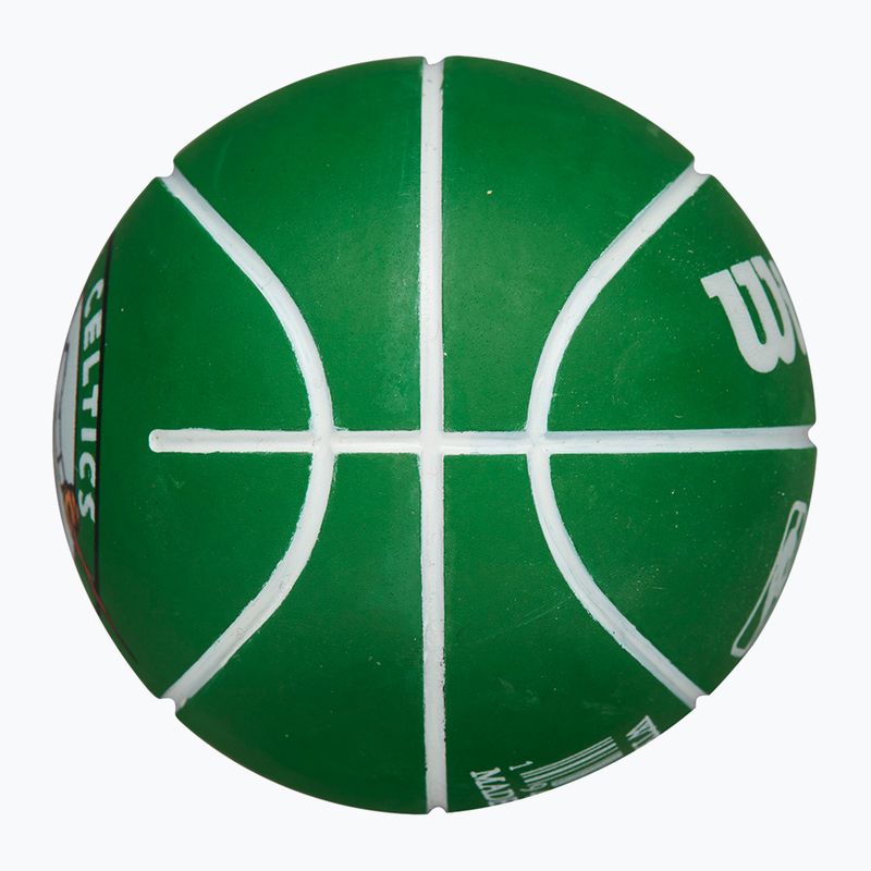 Piłka Super Mini Wilson NBA Dribbler Boston Celtics green 3