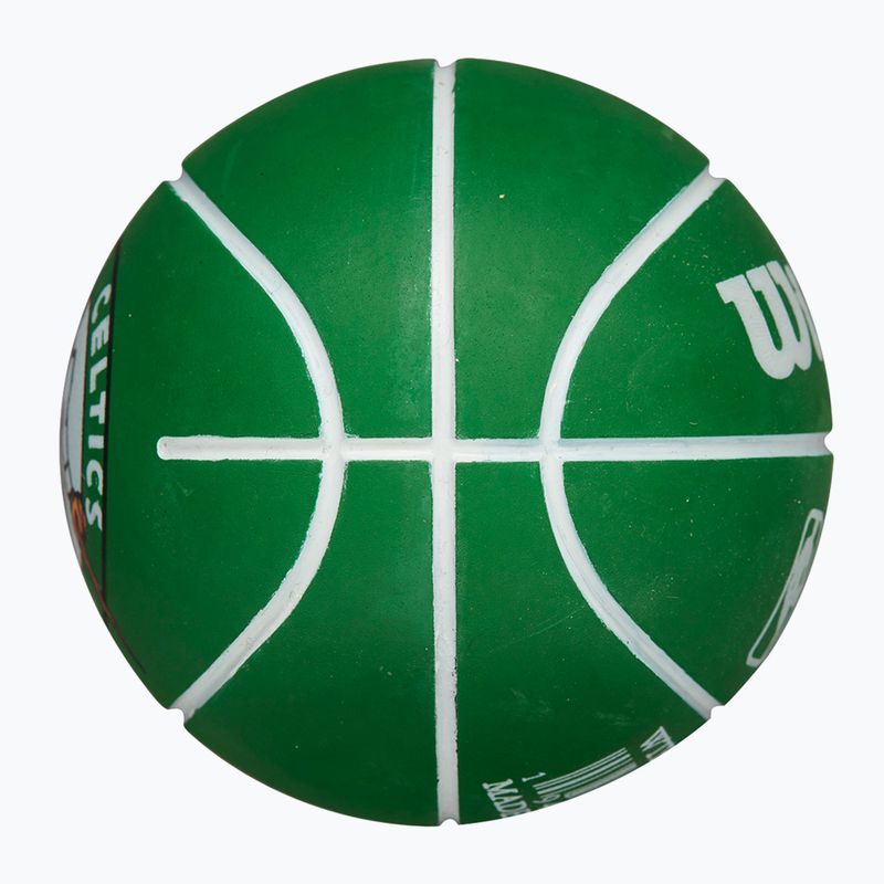 Piłka Super Mini Wilson NBA Dribbler Boston Celtics green 4