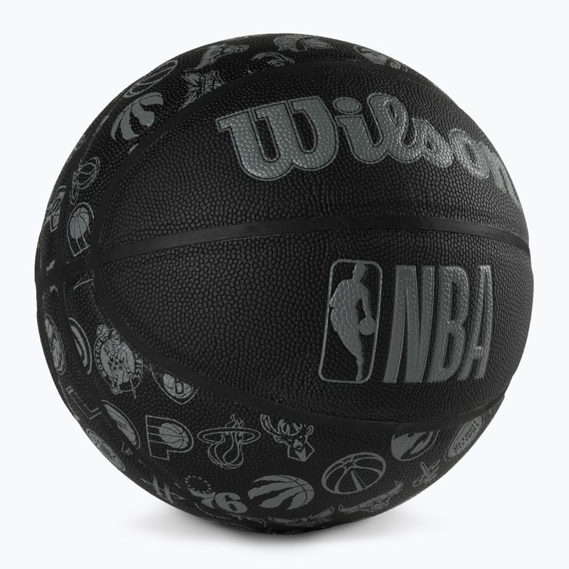 Piłka do koszykówki Wilson NBA All Team black rozmiar 7 2