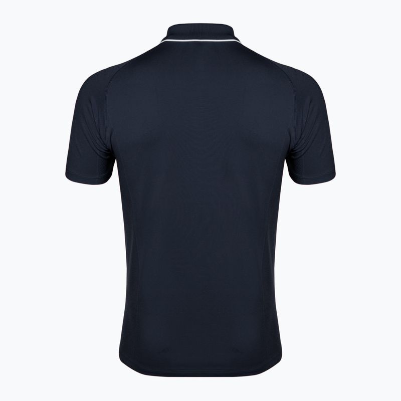 Koszulka męska Wilson Team Seamless Polo 2.0 classic navy 2