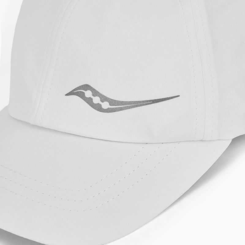 Czapka z daszkiem Saucony Outpace white 3
