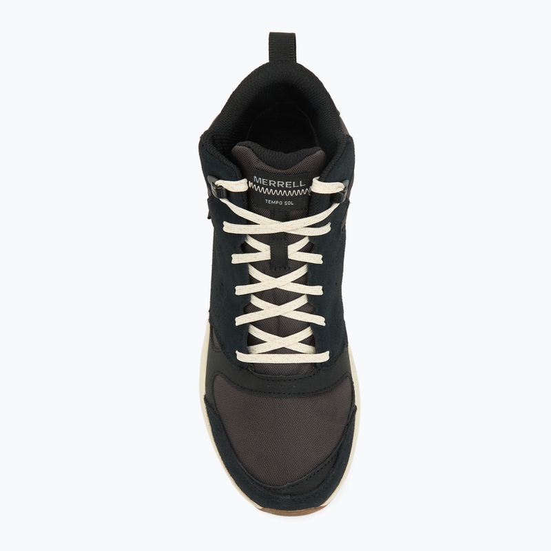 Buty turystyczne męskie Merrell Tempo Sol Mid Wp coal 5
