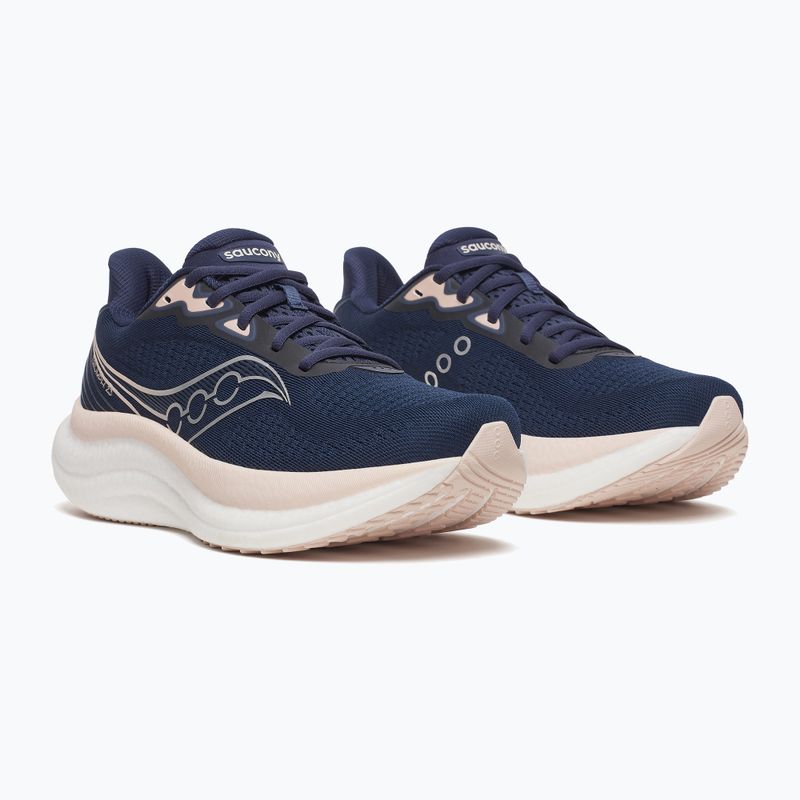 Buty do biegania damskie Saucony Triumph 23 navy/cameo 10