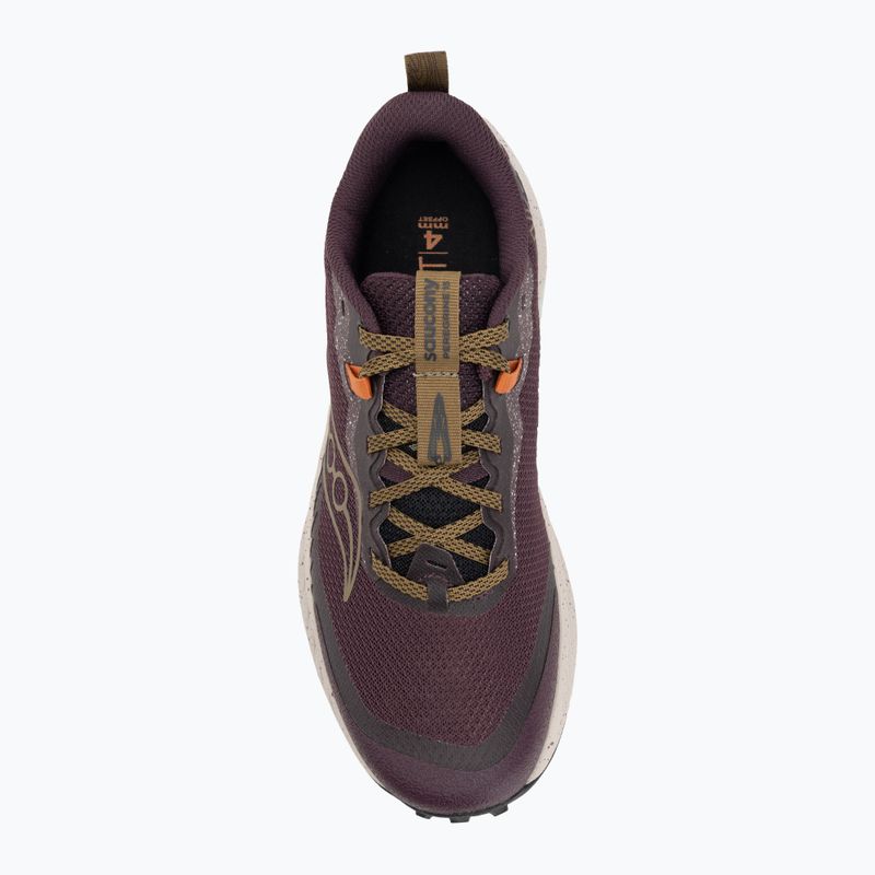 Buty do biegania męskie Saucony Peregrine 15 wine/kodiak 5
