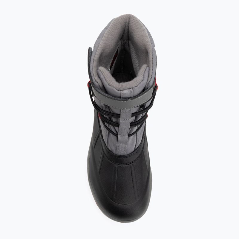 Śniegowce dziecięce Merrell Snow Bank 5.0 WP black/red 5