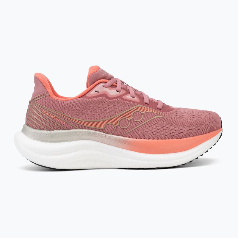 Buty do biegania damskie Saucony Triumph 23 mauve/black 2