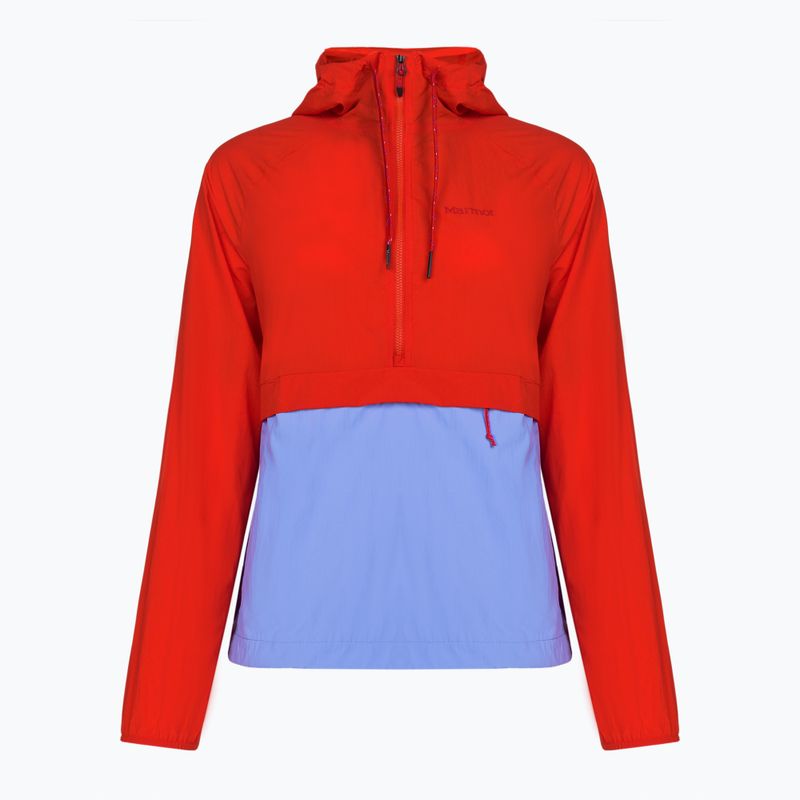 Kurtka przeciwwiatrowa damska Marmot Campana Anorak victory red/getaway blue 5