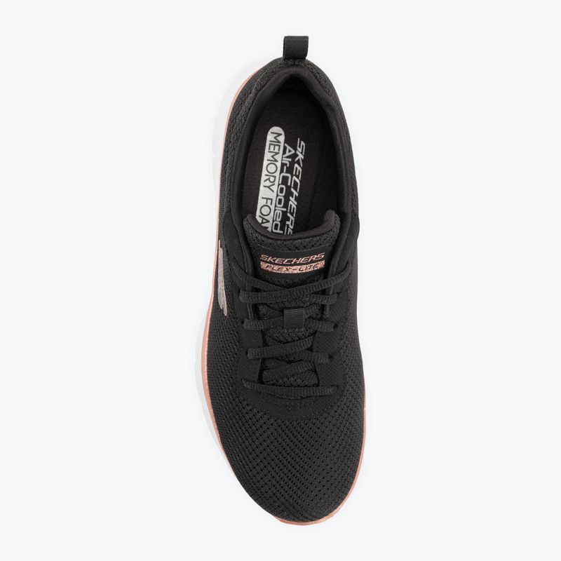 Buty damskie SKECHERS Flex Appeal 4.0 Brilliant View black/rose gold 7