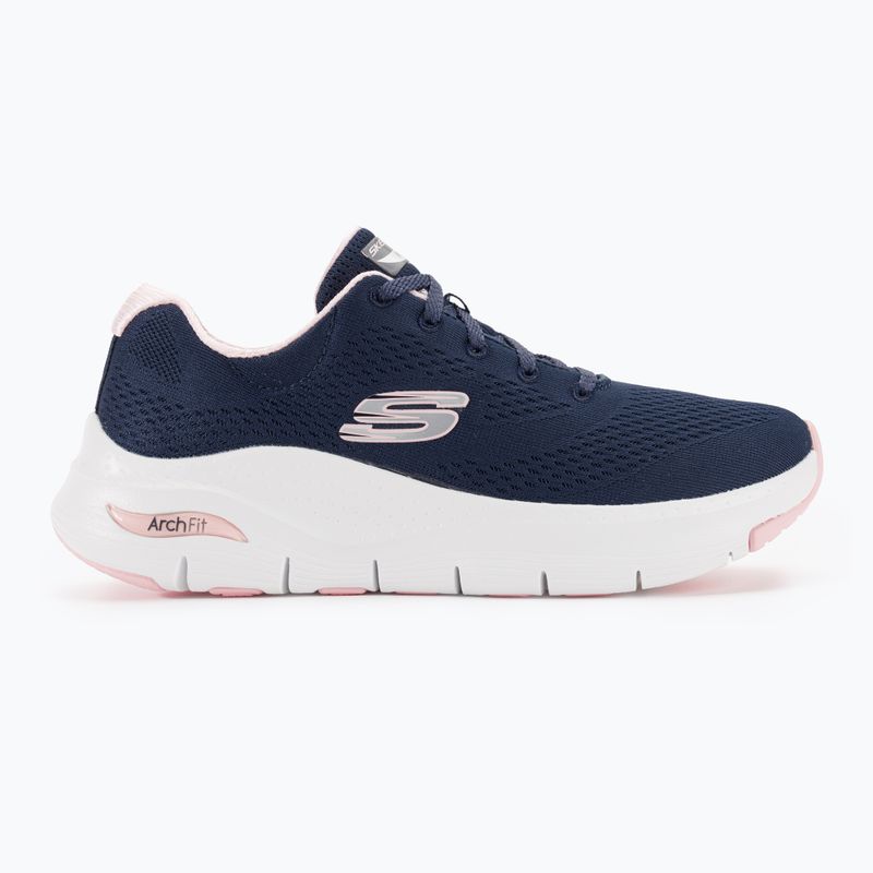 Buty damskie SKECHERS Arch Fit Big Appeal navy/pink 2