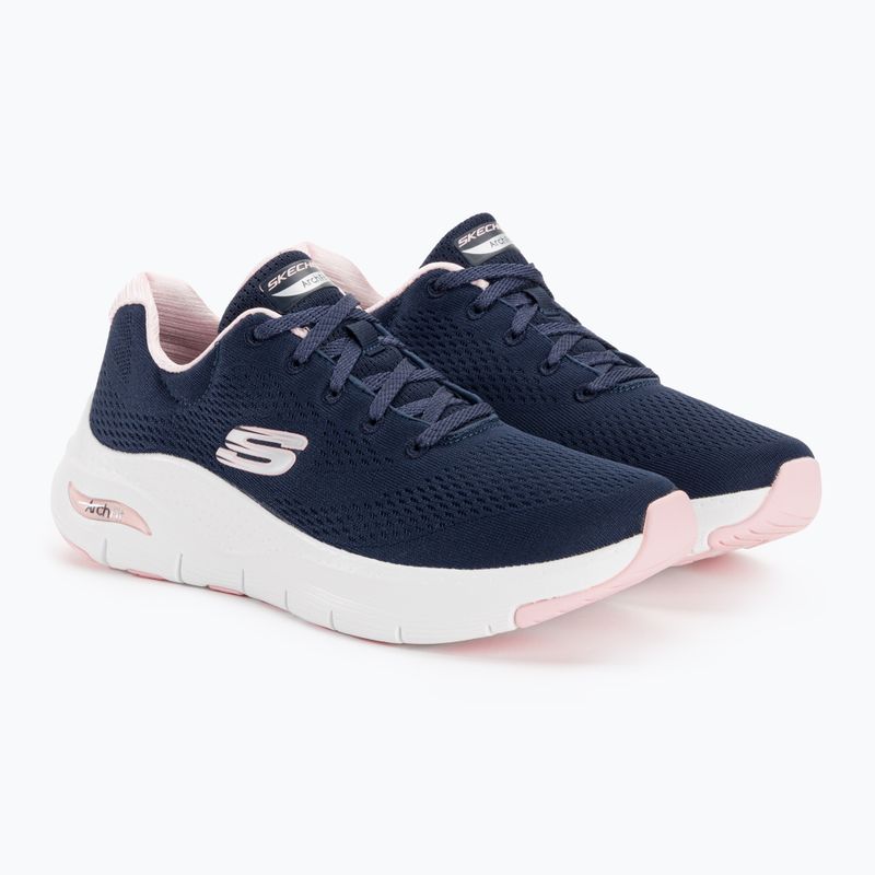 Buty damskie SKECHERS Arch Fit Big Appeal navy/pink 4