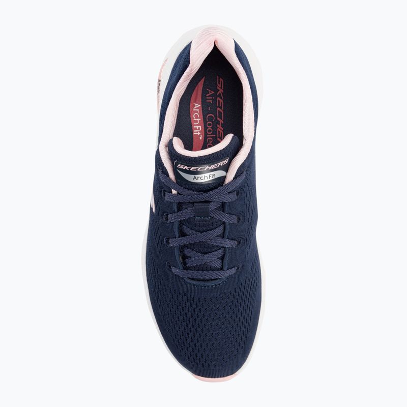 Buty damskie SKECHERS Arch Fit Big Appeal navy/pink 6