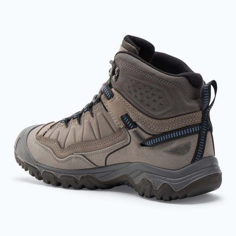 Buty trekkingowe męskie KEEN Targhee IV Mid WP steel grey/coronet blue 3