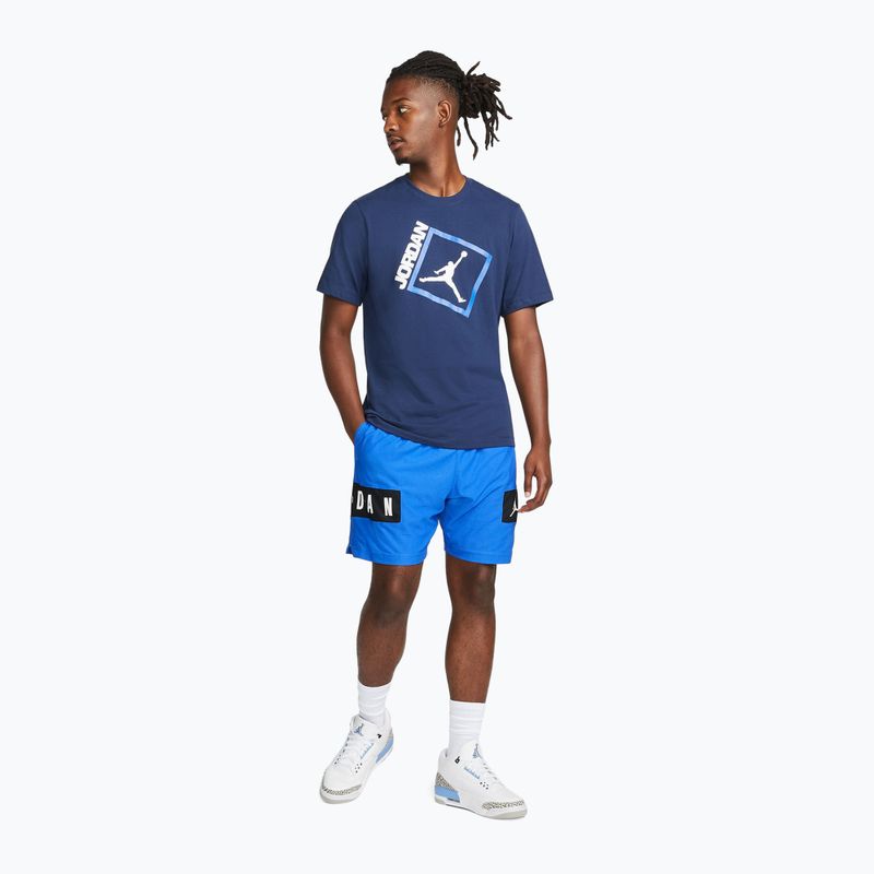 Koszulka męska Jordan Jumpman Box midnight navy/white 2