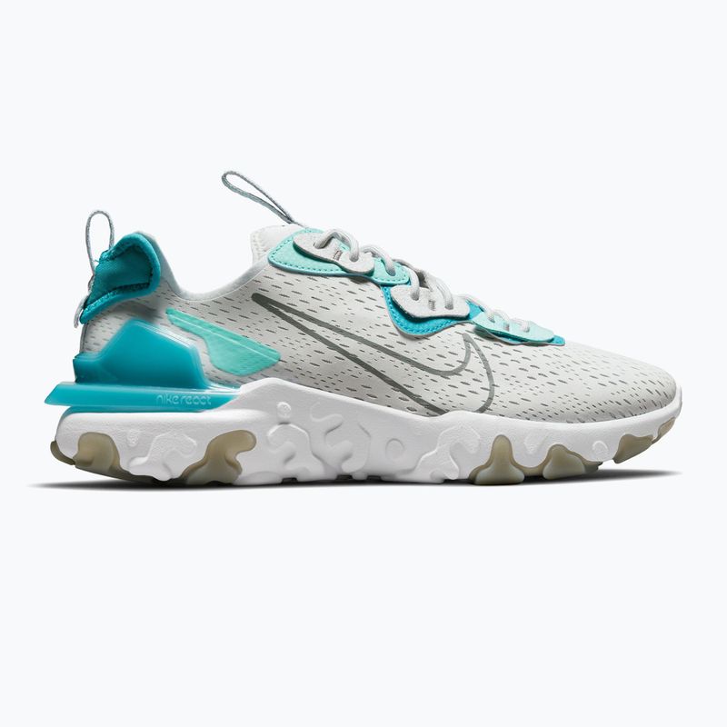 Buty męskie Nike React Vision pure platinum/aquamarine/smoke grey 8