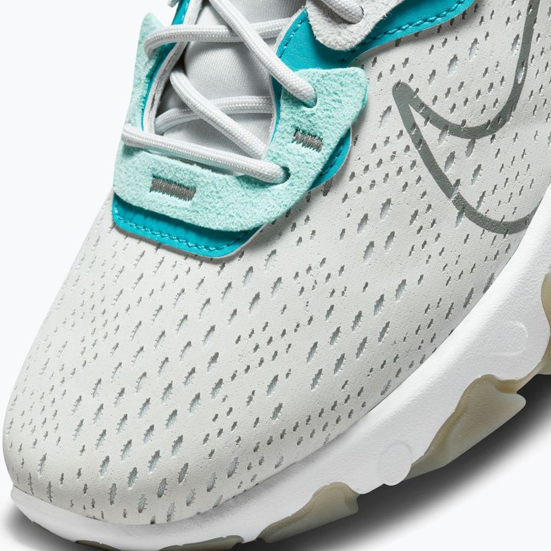 Buty męskie Nike React Vision pure platinum/aquamarine/smoke grey 10