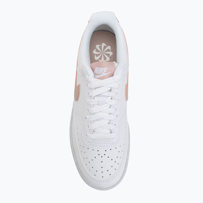 Buty damskie Nike Court Vision Low Next Nature white/pink oxford 5