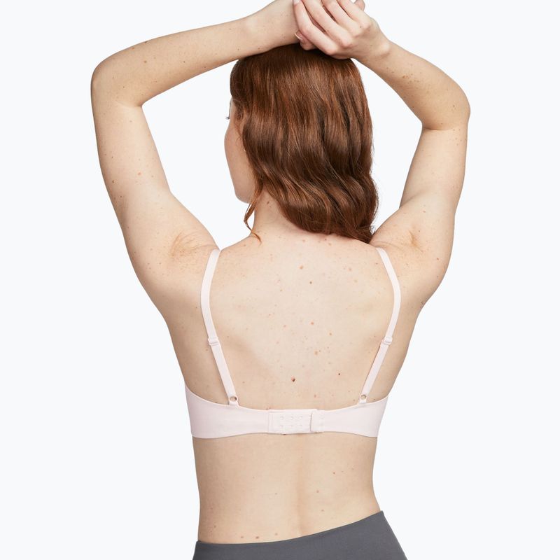 Biustonosz treningowy Nike Alate Minimalist Light-Support light soft pink/stone mauve/pink oxford 3