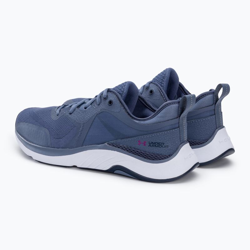 Buty treningowe damskie Under Armour W Hovr Omnia aurora purple/aurora purple/strobe 3