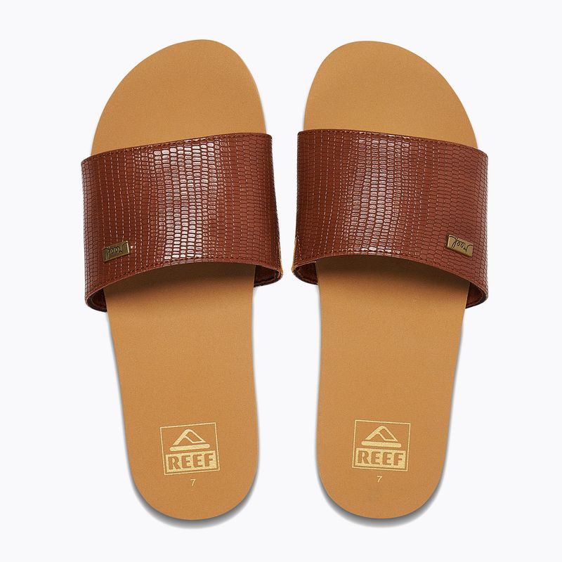Klapki damskie REEF Bliss Nights Slide brunette 11