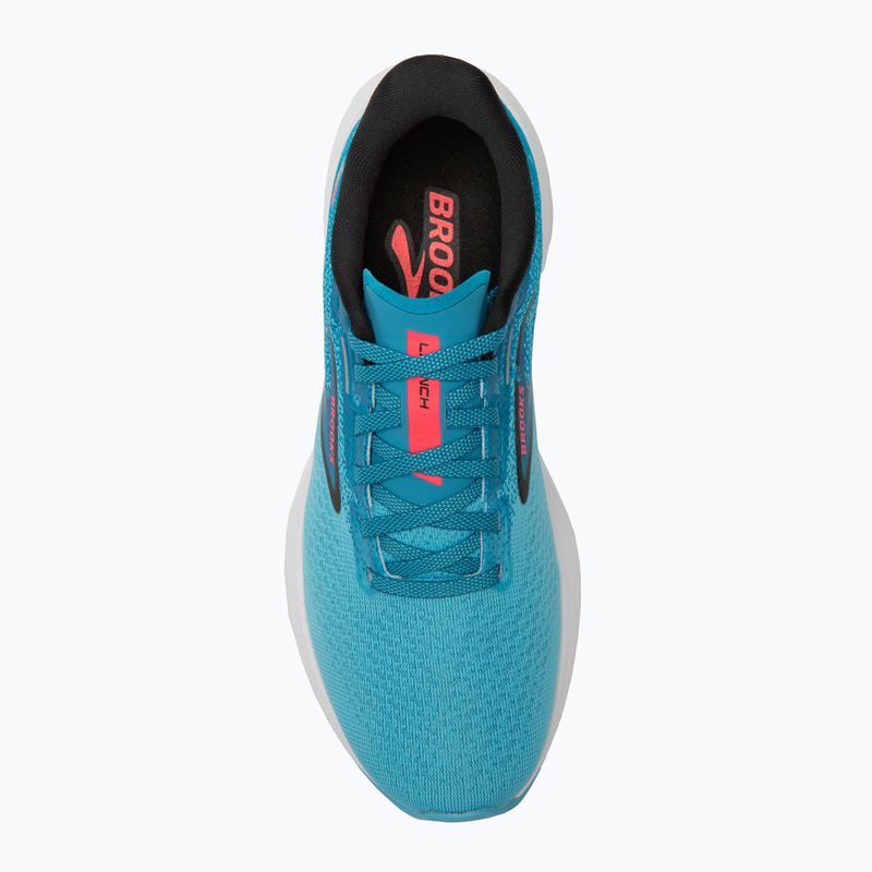 Buty do biegania damskie Brooks Launch 10 crystal seas/blue jay/black 5
