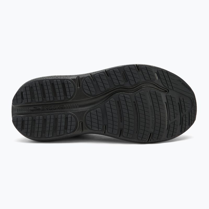 Buty męskie Brooks Ghost Max Leather black/black 4